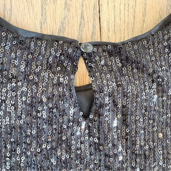 Art Class Girls’ Boxy Black Sequin Kids Crop Length Top Size Large 10/12 - Picture 10 of 11